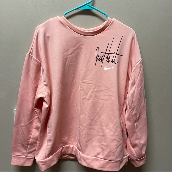 Nike Tops - SOLD - Nike - Pink Crew Neck - Large